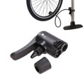 thumbnail image 5 of ddioayh Black Pump Adapter Valve,Bike Floor Pumps,Replacement Dual Head Air Pump Adapter,Bike Cycle Tyre Tube Pump Tool,Sports and Outdoors Bike Pump Double Head Nozzle Accessories, 5 of 9