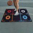 thumbnail image 3 of Basketball Training Aid Basketball Training Equipment Dribbling Ball Control Practice Mat Footstep Mat Basketball Training Pad for Training 93.2 x 66.6 x 0.3cm, 3 of 8