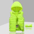 thumbnail image 1 of Chaqueta de plumón para hombre sin mangas desmontable con capucha invierno ligero color sólido-xinhan, 1 of 4