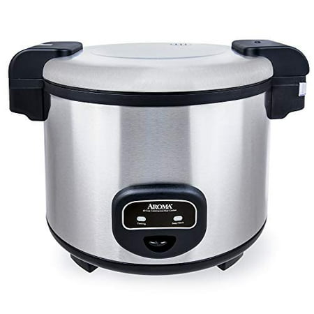 Aroma Housewares 60-Cup (Cooked) (30-Cup UNCOOKED) Commercial Rice Cooker, Stainless Steel Exterior (ARC-1130S)