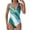 D Multicolor, variant on YUGYXL Womens Tummy Control One Piece Swimsuit Cute Floral Print Slimming Bathing Suit Full Coverage V Neck Swimwear D Multicolor XL