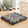 thumbnail image 4 of 22 Inch Boho Meditation Cushion Square, Dutch Velvet Floor Pillow for Yoga and Relaxation, 4 of 7