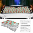 thumbnail image 4 of Kdxio Hand Drawn Strawberry Print Front Windshield Sun Shade,Folding Auto Sunshade for Car Truck SUV-Medium, 4 of 7