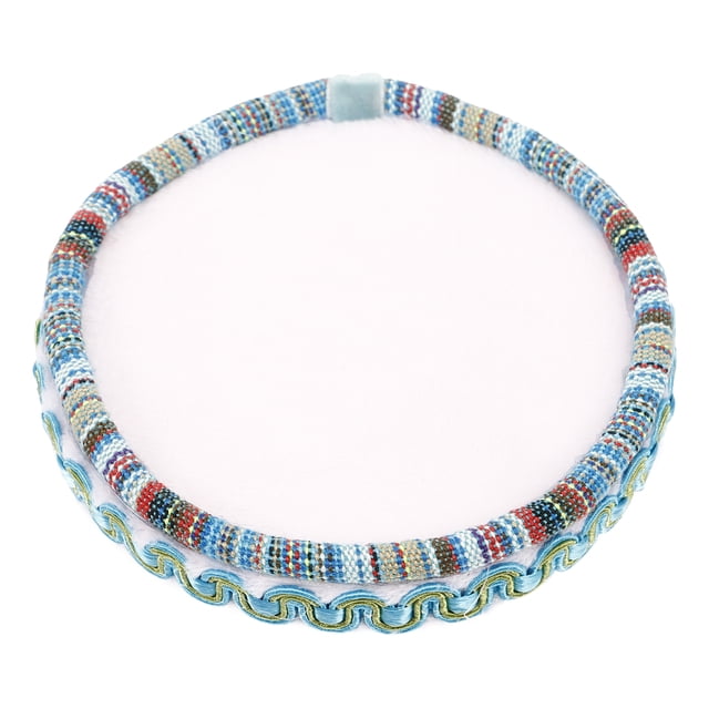 Miangastore Plateau de Perles en Vrac Plateau de Perles en Tissu Décoratif Plateau de Rangement pour Perles de Bijoux Plateau de Perles pour Fabrication de Bijoux