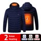 thumbnail image 3 of 9/19 Áreas Chaqueta Calefactable Chaleco Cálido para Mujer USB Chaqueta Calefactora para Hombre Chalecos Calefactables Abrigo Caza Senderismo Camping Otoño Invierno Hombre, 3 of 5