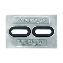 Martyr (Canada Metal Pacific)  CMDIVERMINI; Hull Anode 4Inx6In Plate