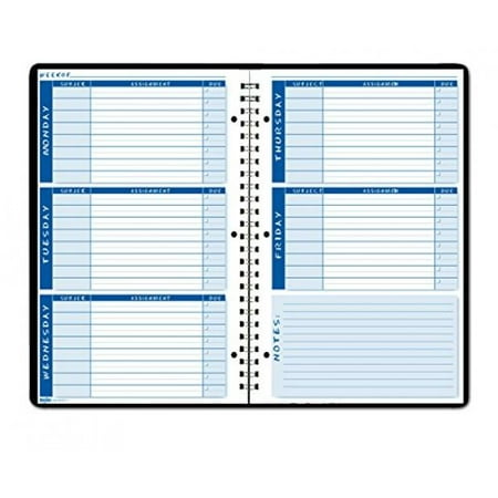 house of doolittle non dated student planner assignment homework planner book