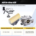 thumbnail image 6 of Permanent Replacement Carburetor For 025 023 Chainsaw Models With Aluminum Body And Oxidation Resistant Plan, 6 of 8
