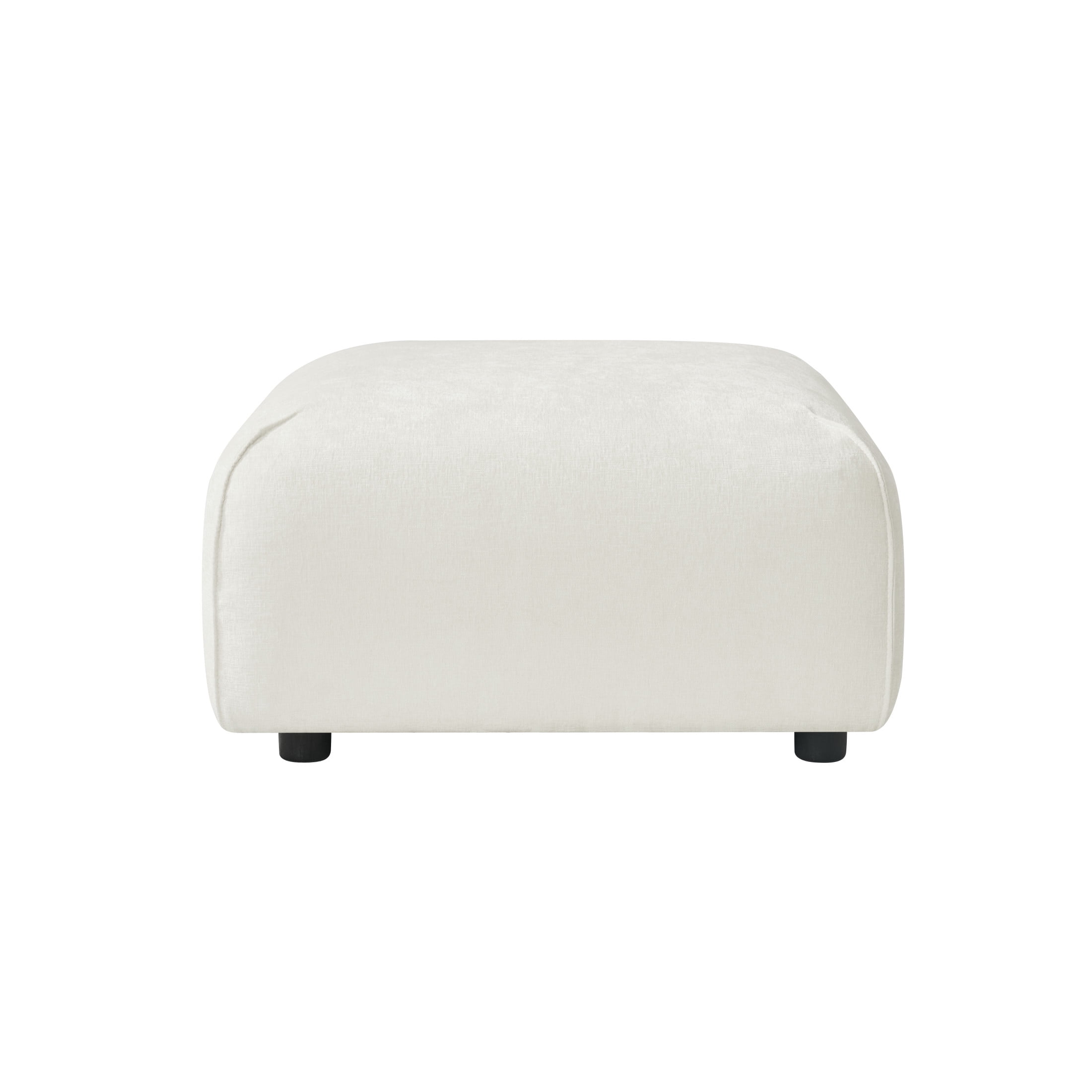 Christopher Knight Home 29.75" Modern Square Ottoman, Accent Extra Seating Footrest, Beige