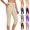 Violet A, variante sur Fartey Pantalon Capri de Travail pour Femme Grande Taille Taille Haute Contrôle du Ventre Capris de Golf Extensibles Pantalon Court Décontracté de Bureau avec Poches Orange 2TG