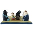 thumbnail image 4 of pieza de decoración de escena de oración japonesa Zakka, coleccionable, decoración del hogar, jardín, minifiguras, artesanía de resina, juguete, adornos de bonsái, 4 of 5