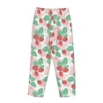 thumbnail image 5 of Goofa Strawberry Printed Soft Pajama Pants for Women, Wide Leg Comfy Casual Lounge Yoga Pants-Medium, 5 of 9
