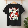 thumbnail image 2 of Santa Says Six Seven Christmas – T-Shirt, Hoodie & Sweatshirt – Holiday Apparel – Perfect Gift for Festive Fun, 2 of 6