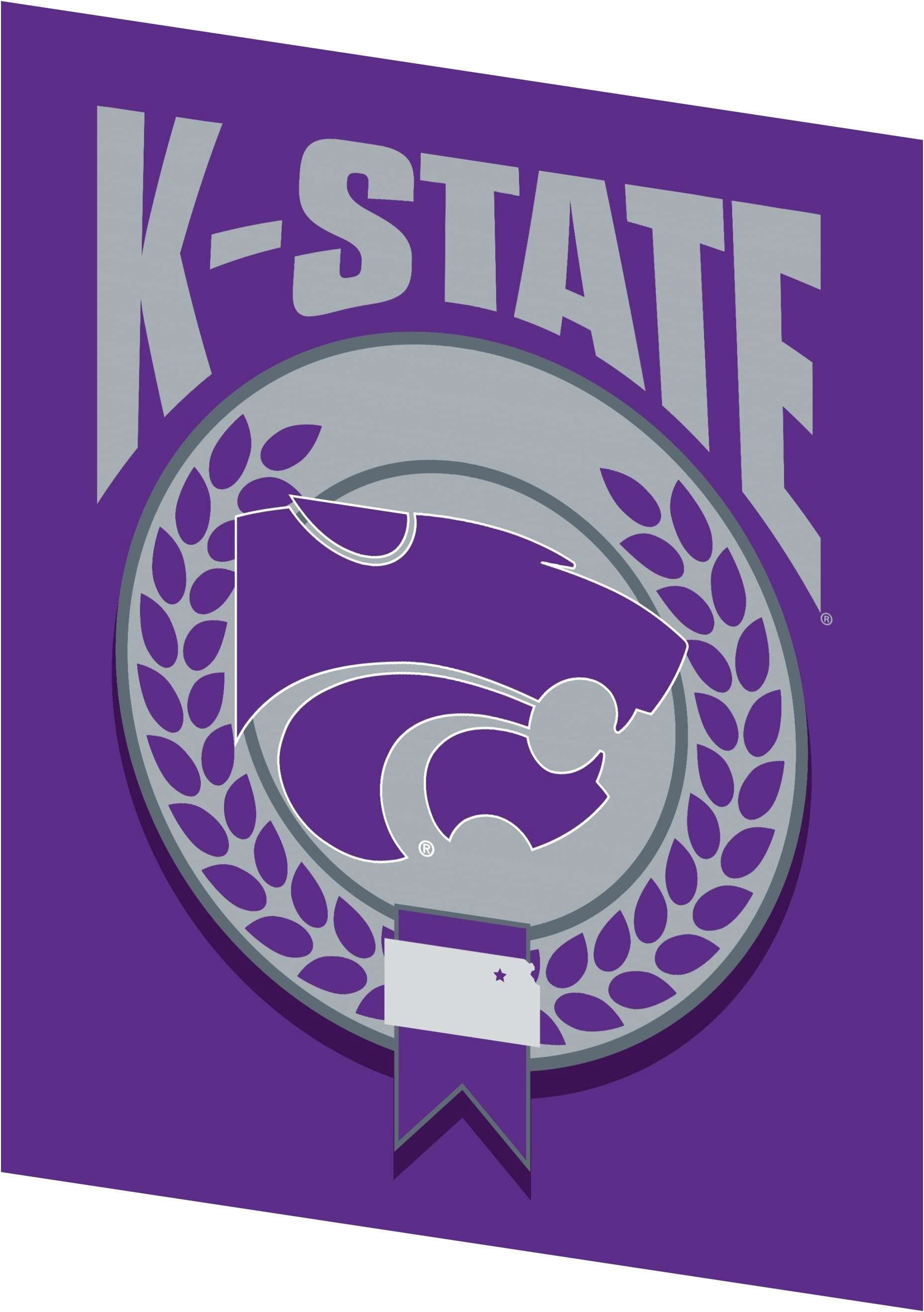 Kansas State NCAA Apex Silk Touch Sherpa Throw 50x60 inches