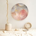 thumbnail image 5 of Salouo Abstract Marble Texture Pattern Bone China Decorative Plate,Holiday Decor Decorative Ceramic Plates with Stand Elegant Home DéCor for Hallway/Living Room/Bedroom-7in, 5 of 6