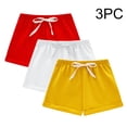 thumbnail image 2 of JYnXIANTI 3 Pack Baby Boy Girl Shorts Cotton Drawstring Elastic Waist Shorts Infant Casual Soft Shorts Kids Thin Summer Clothes, 2 of 7