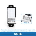 thumbnail image 4 of Interruptor de ventana eléctrica Unique Bargains para Kia Forte 2011-2012 No. 935801X000 Interruptor de control de ventana ABS Negro Lado Trasero Izquierdo Derecho, 4 of 7