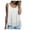 White, variant on WTXUE Tank Tops Sleeveless, Scoop Neck Swing Cotton Top Flowy Loose Lace O-Neck Solid Tank Blouse Solid | Casual for Women's Plus Black L