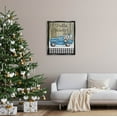 thumbnail image 2 of Stupell Industries Hello Winter Plaid Gnomes Graphic Art Jet Black Floating Framed Canvas Print Wall Art, Design by Paul Brent, 2 of 6