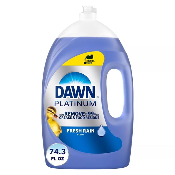 Líquido lavavajillas Dawn Platinum Fresh Rain 2200 ml