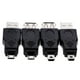 thumbnail image 3 of 10 Uds OTG 5pin F/M cambiador adaptador convertidor USB macho a hembra Micro USB, 3 of 9
