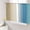 Brown Blue, variant on Teal Purple Ombre Sheer Curtains 45 Inch Length 2 Panels Set, Modern Art Abstract Aesthetics Voile Window Treatment Rod Pocket Small Kitchen Curtains Drapes for Bedroom 52"x45"x2