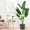 Birds of Paradise Plant 60"h, variant on Artificial Bird of Paradise Plant, Faux Banana Tree in Pot with 8 Adjustable Natural Branches and Realistic Leaf, Tall Fake Palm Tree for Home, Living Room and Offices Decoration