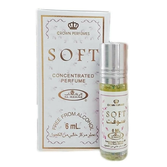 Al Rehab Ladies Soft Concentrated Perfume Rollerball 0.2 oz Fragrances 6291110018366