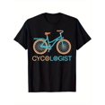 thumbnail image 1 of T Shirt Men'S Cycling Graphic Lightweight Breathable Tee with CYCOLOGIST Bike Design, 1 of 5
