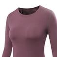 thumbnail image 4 of FNFYFH Women's Long Sleeve Shirts Plus Size Quick Dry Hiking Fishing Workout Shirts UPF 50+ Sun Protection Shirt Rash Guard, 4 of 5