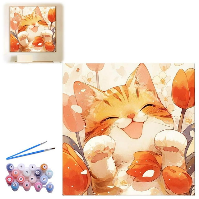 DIY Digital Oil Painting, Handmade Painting For Adults Kids & Beginners
