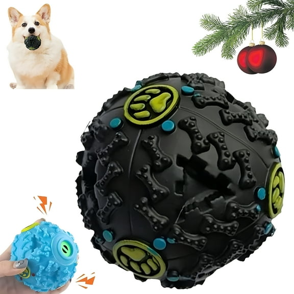 BESTSKY Giggle Ball,Giggle Sound Dog Ball Interactive Dog Toys for Treat Dispensing,Glow Ball Durable Puppy Toys to Keep Them Busy Multifunctional Dog Toys (Blue,Small)