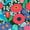 Color 6, variant on Boho Floral Peel and Stick Wallpaper 23.6in x 9.8ft Vibrant Floral Colorful Bold Hues Contact Paper Vinyl Waterproof Self Adhesive Wall Paper for Bedroom Shelf Cabinet Renter Friendly