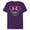 Purple, variant on Disney Minnie Mouse Wife Head Icon Magic Family Trip- Short Sleeve Blended T-Shirt for Adults - Customized-Yellow