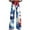 Blue#7, variant on Tnhcen Women's Patriotic Star Spangled Wide Leg Pants - Vintage Print Straight Leg Casual Cargo Pants with Pockets S-5XL Independence Day Style