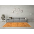 thumbnail image 3 of Ahgly Company Indoor Rectangle Oriental Orange Industrial Area Rugs, 4' x 6', 3 of 4