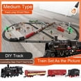 thumbnail image 2 of Rails Jouets de Train Électriques Télécommande Modèle de Train Ensemble Trains Dynamiques à Vapeur Ensemble de Trains RC Modèle de Simulation Jouet, 2 of 4