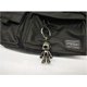 thumbnail image 5 of Llaveros de robot negro para hombre, creativos, astronautas, llavero de coche, anillo para oficina, mochila, bolso, dije, 5 of 5
