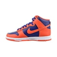 thumbnail image 2 of Nike Dunk High Retro Men's Shoes Orange-Deep Royal dd1399-800, 2 of 4