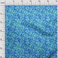 thumbnail image 2 of oneOone Cotton Poplin Twill Turquoise Blue Fabric Batik Sewing Fabric By The Yard Printed Diy Clothing Sewing Supplies 56 Inch Wide, 2 of 4
