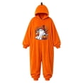 thumbnail image 4 of LILIYA Adult Halloween Onesie, Cozy Hooded Jumpsuit, Plush Long Sleeve Sleepwear for Couples, Soft Bodysuit with Deep Pockets, Warm Holiday Party Pajamas, 4 of 4