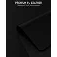 thumbnail image 3 of Kiibsot Desk Pad, 23.6" x 13.8" PU Leather Non-Slip Desk Mat Large Mouse Pad for Desktop, Waterproof Laptop Computer Writing Mat for Office, Home, Work, Gaming, 3 of 6