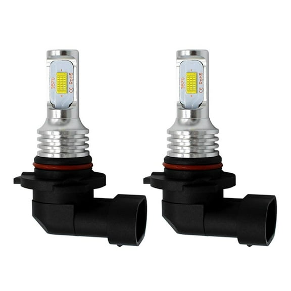 2 x DC12-24V Car Sides LED Foglight Headlight Bulbs 9006-3570