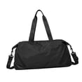 thumbnail image 2 of Bolsa de gimnasio, bolsa de lona, ​​bolsa de fin de semana de gran capacidad, bolsas de viaje para ropa Negro, 2 of 9