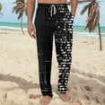 thumbnail image 2 of Difdany Men's Christmas Pajama Pants Cozy Flannel Lounge Bottoms with Pockets for Flannel Pajama Pants, 2 of 7