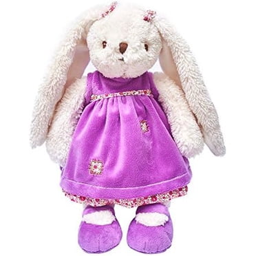 TianQi 2020 Holiday Plush Bunny Rabbit Stuffed Animal Soft Toys Cuddly Dolls Best Gifts 12-Inch (Purple)