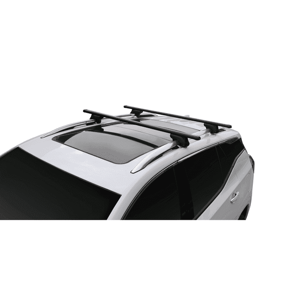 BRIGHTLINES 54" Crossbars Roof Racks Compatible With Subaru Forester 2009-2025 for Kayak Luggage Ski Bike Carrier, a Set of 2 (Black)