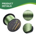 thumbnail image 2 of GLFILL High Performance 300M Carp Fishing Line Braided PE Line 4 Strands Smooth 0.6 Grass, 2 of 7