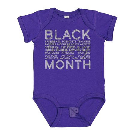 

Inktastic Black History Month- Occupations and Identities Gift Baby Boy or Baby Girl Bodysuit