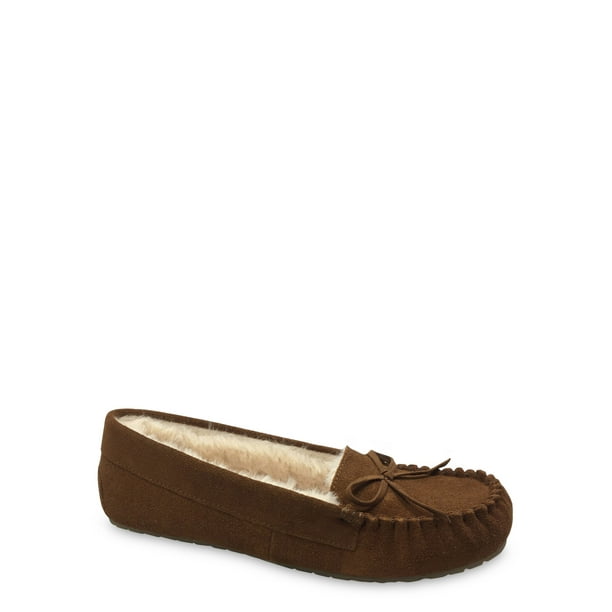 secret treasures classic suede clog slipper